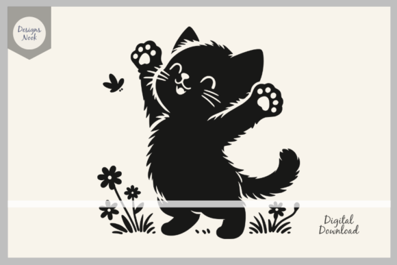 Baby Cat Silhouette Embroidery Design Review
