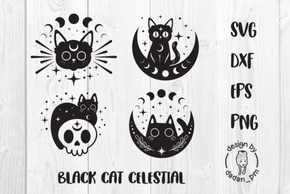Black Cat Celestial Embroidery Design Review