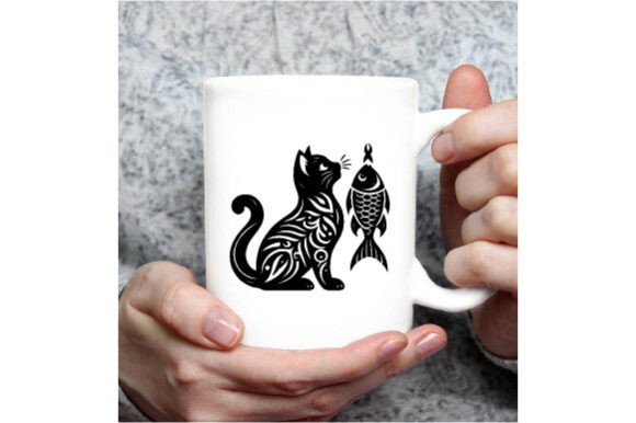 Cat with Fish Vector Embroidery Review