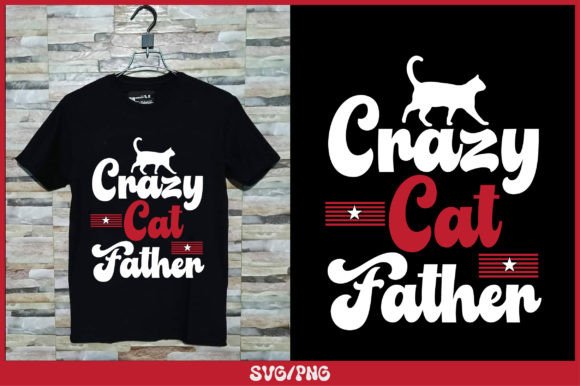 Crazy Cat Father T Shirt Design Review