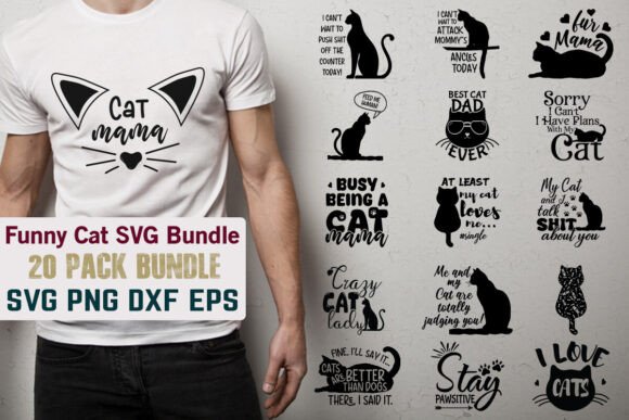 Funny Kitten Crazy Cat Quotes Bundle Review