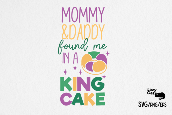 Mardi Gras King Cake SVG PNG EPS Review