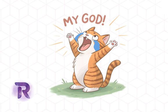 My God Funny Cat Embroidery Design Review