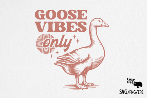 Retro Funny Sarcastic Animal Goose SVG Review