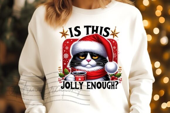Sarcastic Cat Christmas Embroidery Design Review