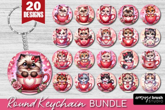 Valentines Day Cat Keychain Bundle Review