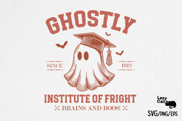 Vintage Halloween Ghost University SVG Review