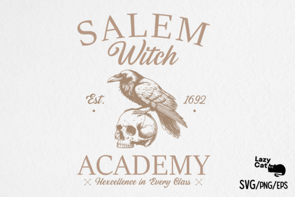 Vintage Halloween Salem University SVG Review