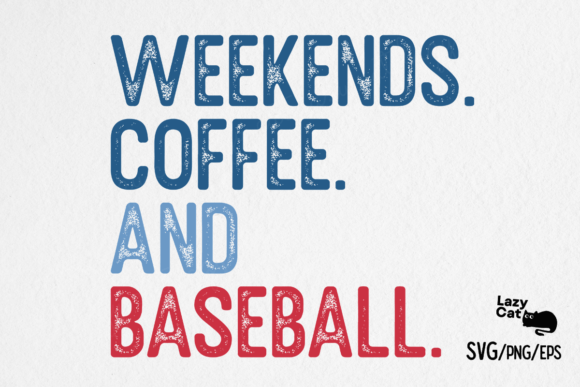 Weekends Coffee Baseball SVG PNG Review
